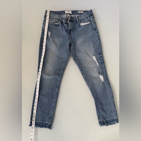 FRAME Le Boy Distressed Jeans – Size 29 - Picture 4 of 6